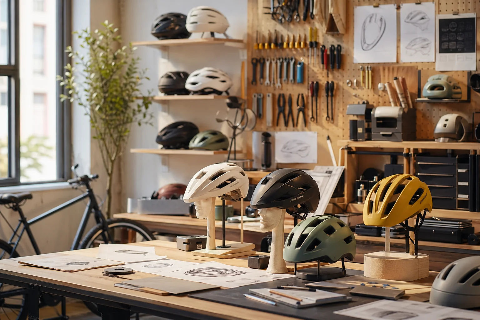 Atelier et équipement CASR pour cyclistes urbains