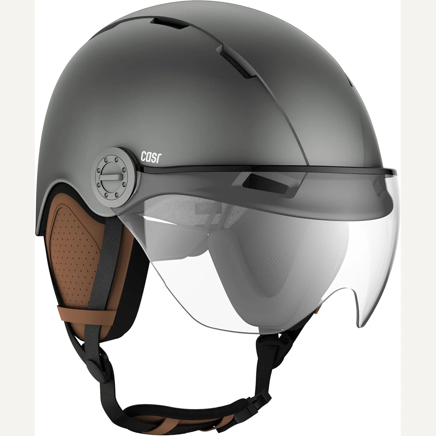 Casque CASR Style gris anthracite taille L