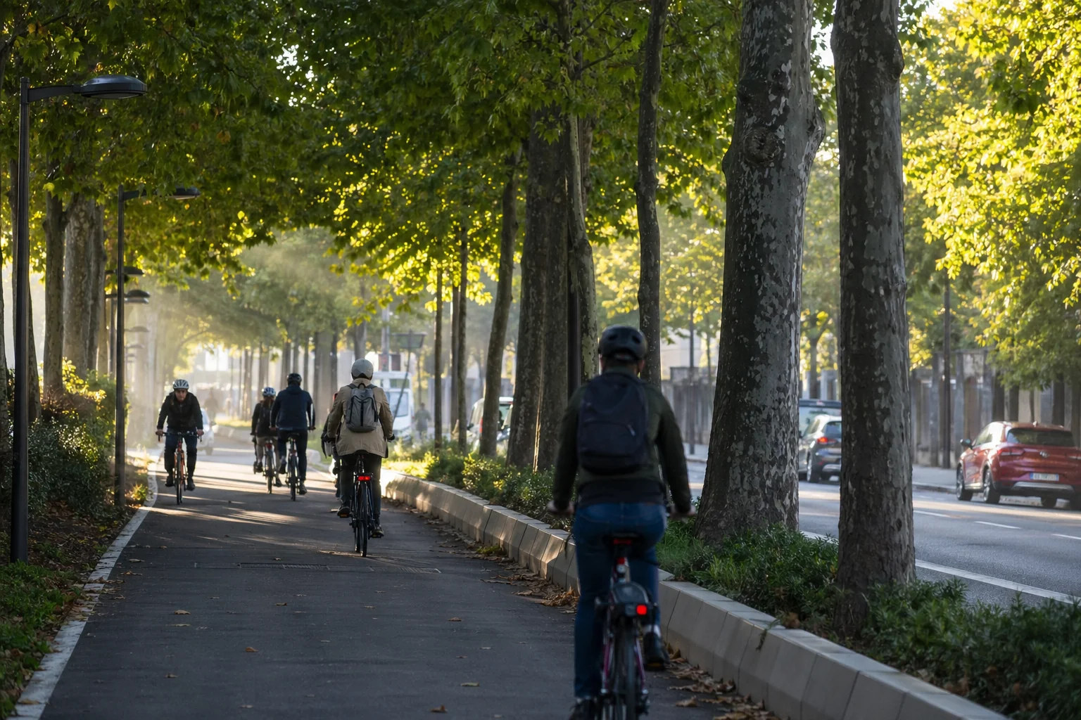Réseau cyclable et CASR